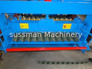機械、機械を作る金属の床タイルを形作る耐久の二重層ロール