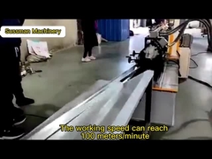 高速 100 メートル/分オメガ U チャネル壁角度ライトキール乾式壁ロール成形機